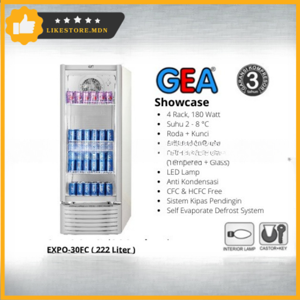 GEA SHOWCASE 4 RAK EXPO-30 FR