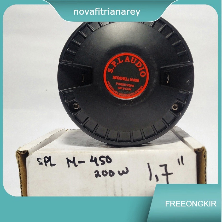 DRIVER TWEETER SPL AUDIO N 450