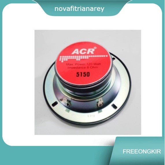 Speaker 5inch Middle Mid Range ACR 5145 Atau 5150 120watt