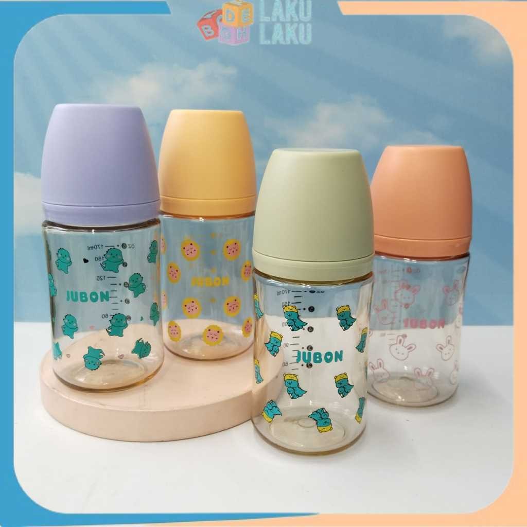 PPSU Botol Susu Bayi Newborn 170ml Dot Susu Bayi Newborn PPSU Anti Kolik BPA FREE