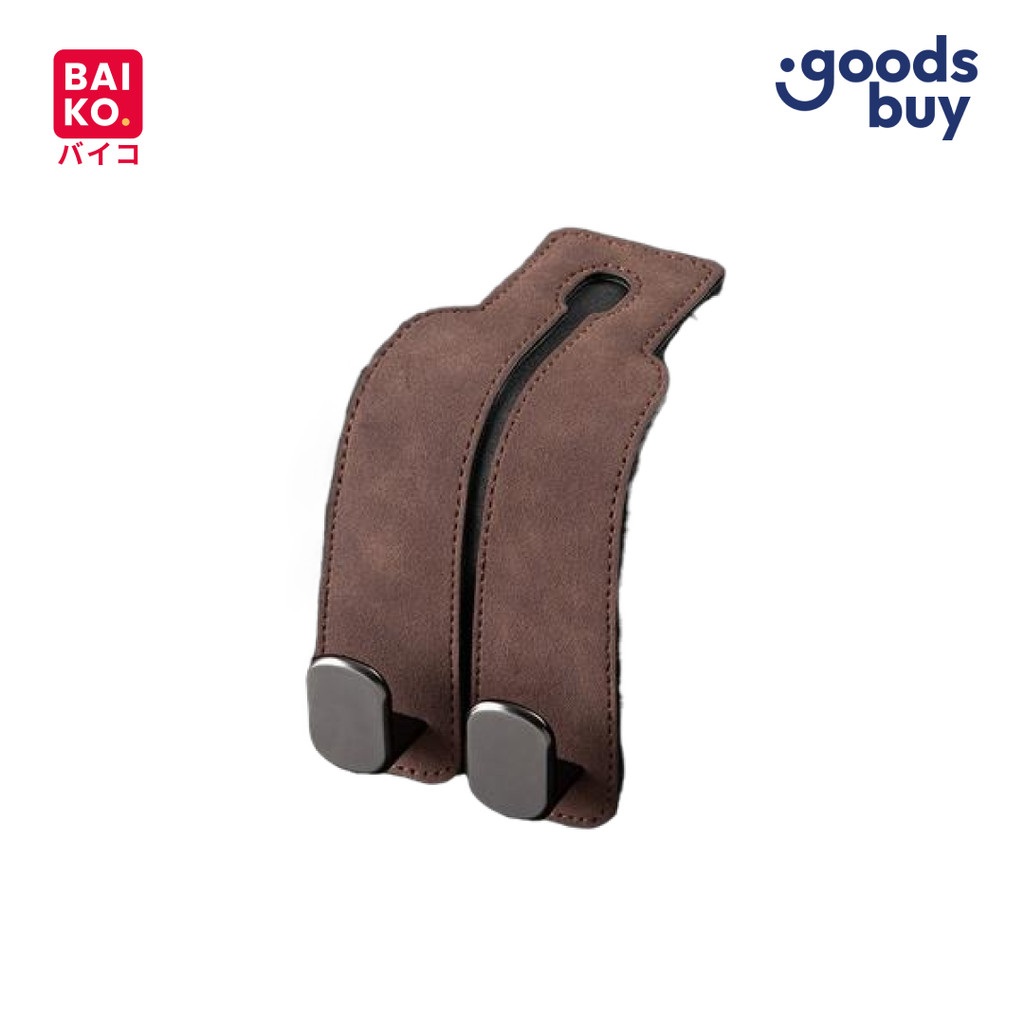 Car Seat Back Hook Hanger Phone Holder Coklat