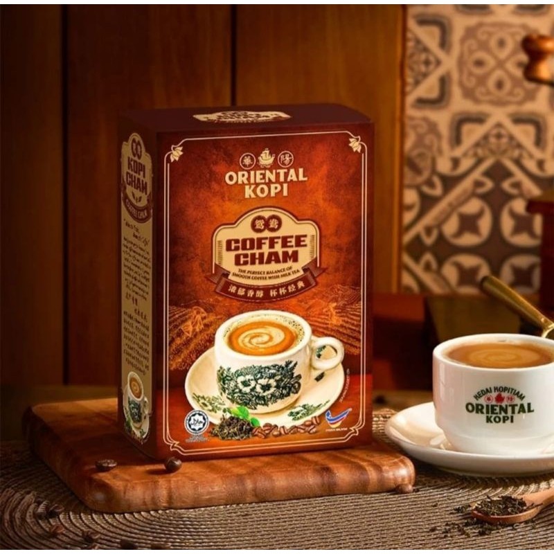 

TERLARIS Oriental Kopi White coffee Malaysia All Varian White Coffee | Coffee Cham | Royal Chocalate | Teh Tarik | Mocha | Drip Coffee