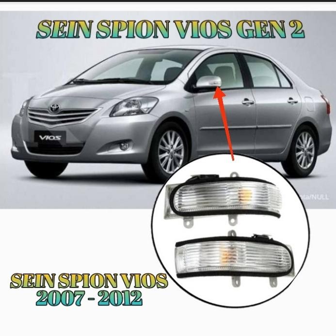 Lampu Sein Spion Vios 2007 - 2012 Sein Spion Vios Gen 2 2007 - 2012 - KIRI