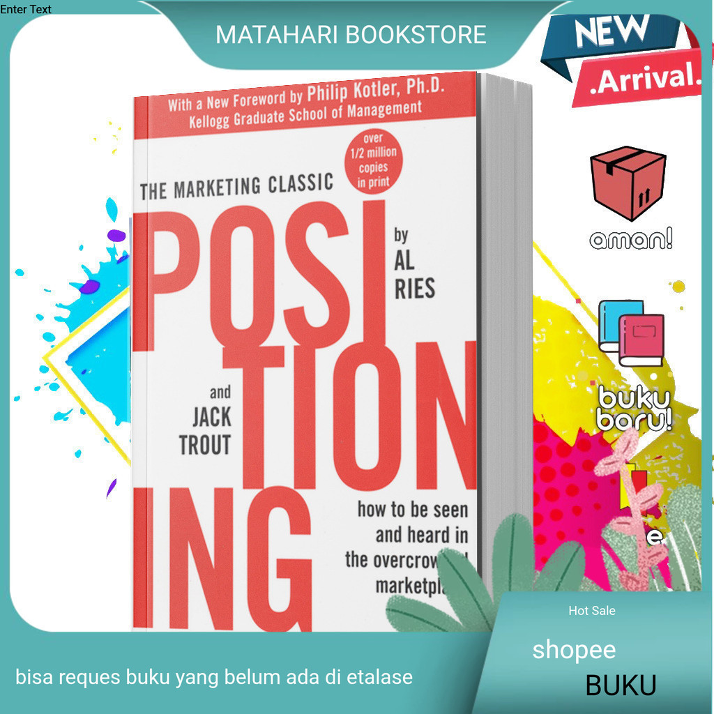 Buku Positioning: The Battle for Your Mind” by Al Ries & Jack Trout by Dr.Ken