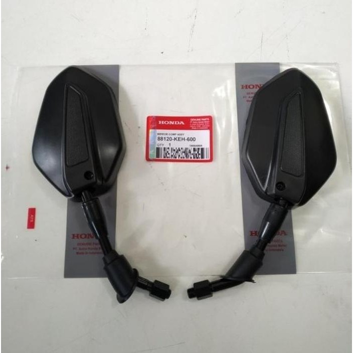 MIRROR LENSA MIROR KACA SPION SEPION SET NEW CRF150 CRF 150 L ORIGINAL