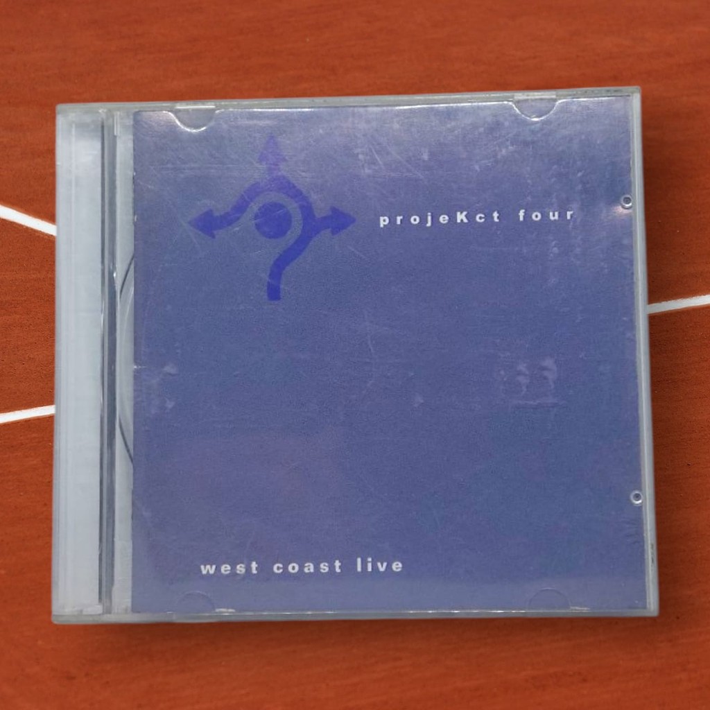 CD Audio Musik projeKet four- west coast live - Tanpa Cover Belakang