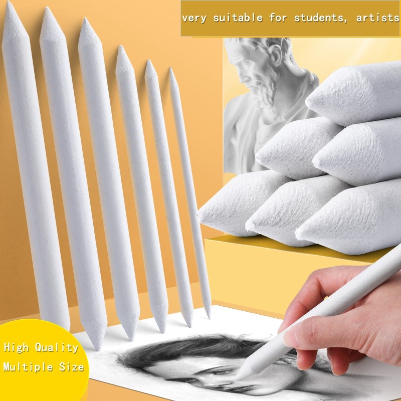 

Blending Stumps and Tortillions Paper Art Blenders Sandpaper Pencil Sharpener Pointer for Artist Charcoal Sketch Drawing Tools