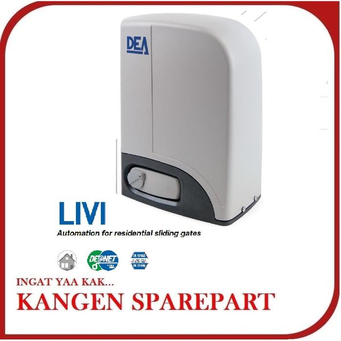 

Mesin Pintu Pagar Gerbang Otomatis DEA italy 900kg sliding gate