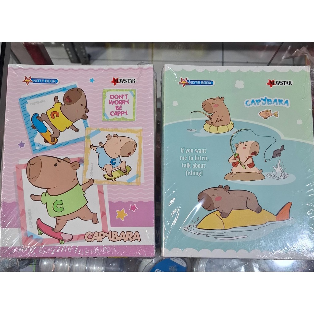 

Buku Tulis CappyBarra Sanrio 38 Alfa / Newstar Isi 10Pcs