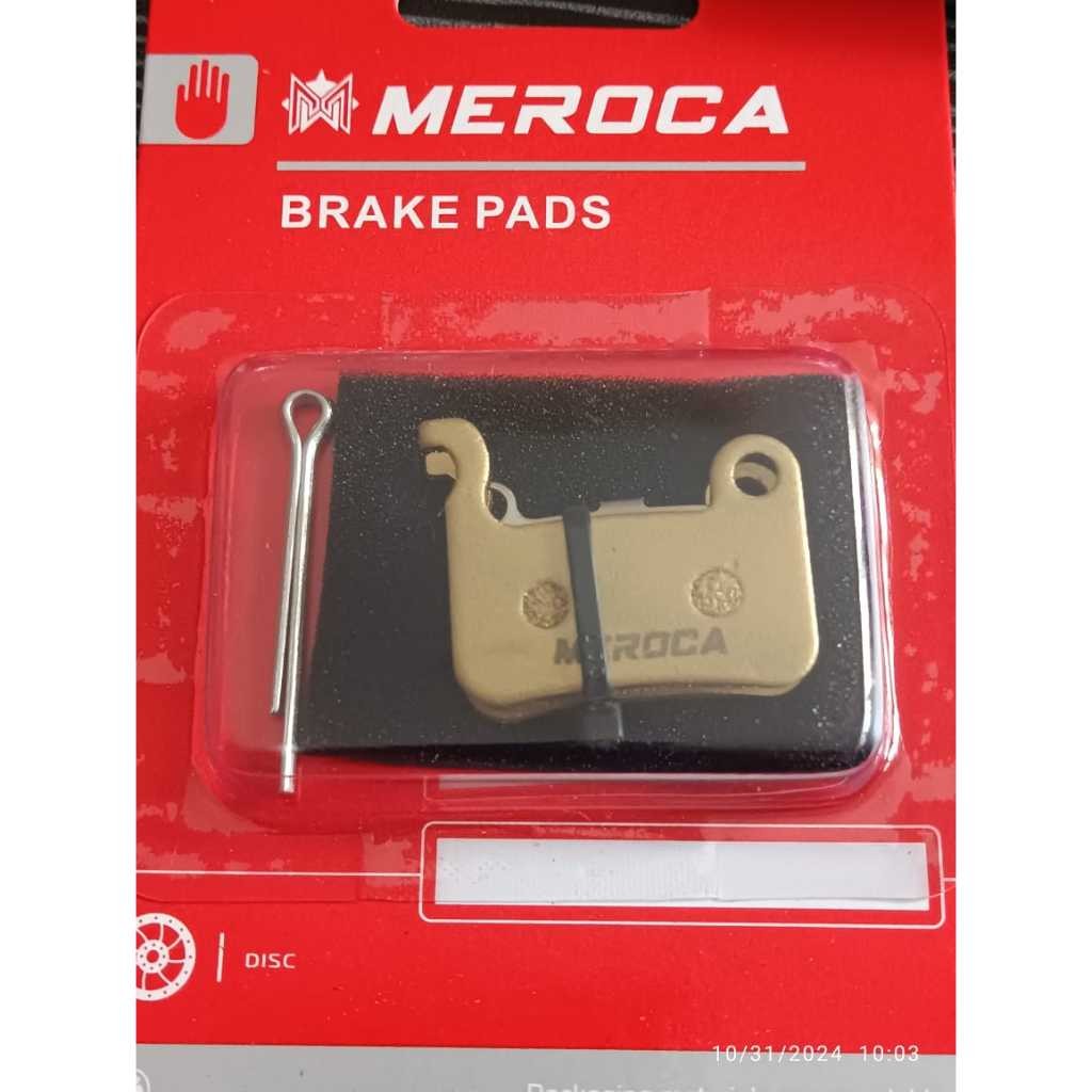 Meroca Brakepad pads kampas rem pengganti shimano A01S brakeset deore slx xt xtr saint sepeda mtb