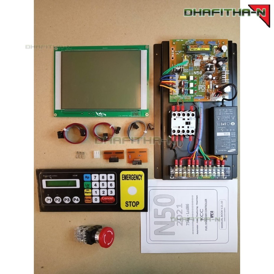 CPU PERTAMINI POM MINI HDM N-50 AC DISPLAY LAYAR LCD 886 N50 BERBAGAI PILIHAN KEYPAD