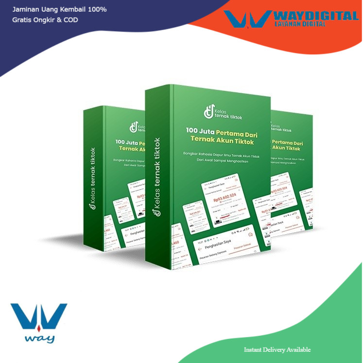 

Ecourse 100 Juta Pertama Dari Ternak Akun Tiktok