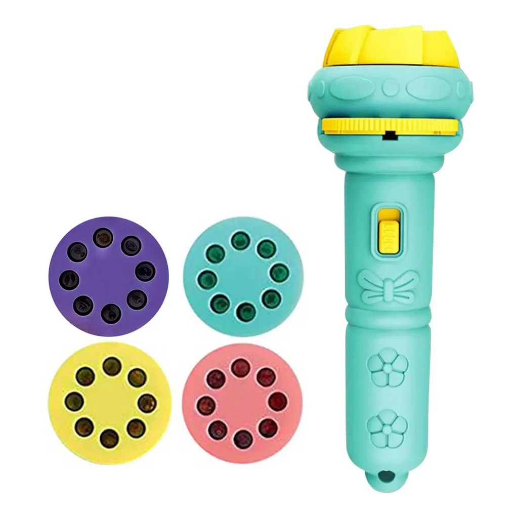 Flashlight Projector Torch Lamp Toy Cute Cartoon Creativity Toy Torch Lamp Flashlight Projector Toy 