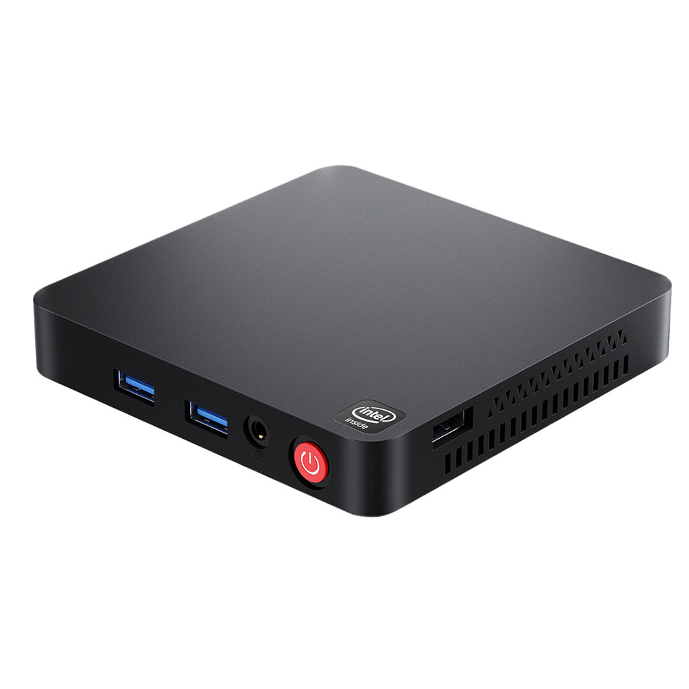 T5 Mini PC Intel Celeron N4020 CPU with LPDDR4 4GB eMMC 64GB Support 4K 1000M RJ45 LAN Wifi5 BT5.0 2
