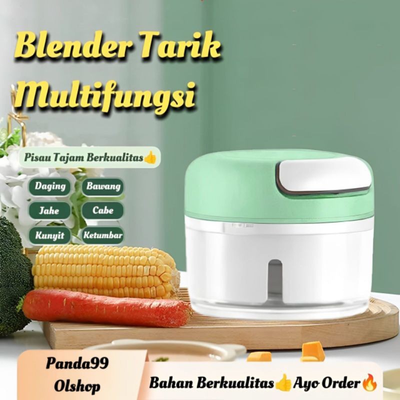 Mini Food Chopper Blender Bumbu Manual / Speedy Choper Mini TB17 - pan