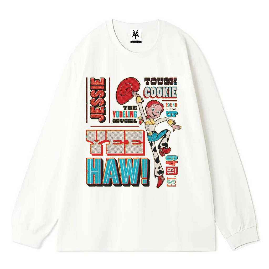 Patternmerch "toy story jessie yee haw" Oversize T-Shirt | Longsleeve Oversized | Kaos