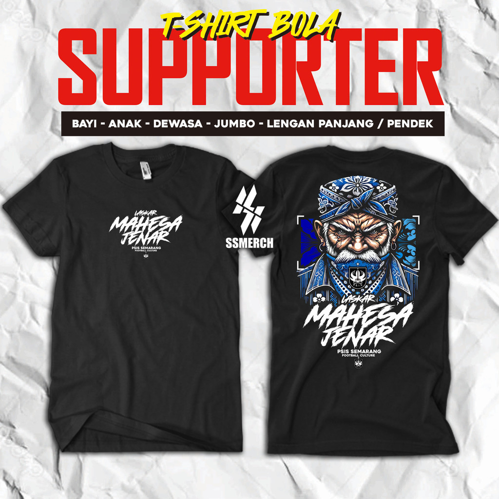 Kaos Psis Semarang- Kaos Supporter / Semarang Fans/Kaos distro PSIS semarang/Kaos Laskar Mahesa Jena