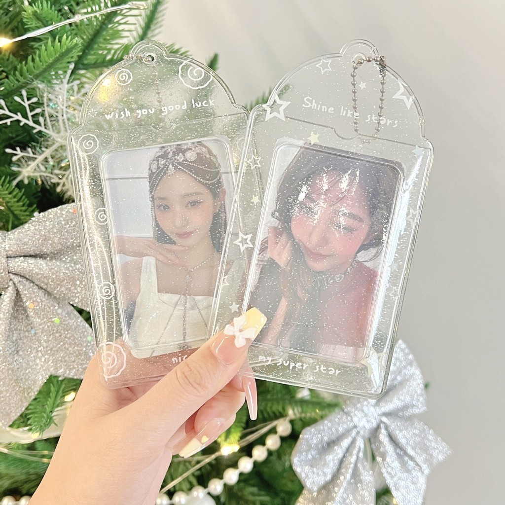 

SKY Gantungan Card Holder Model Cute PVC Photocard Photo