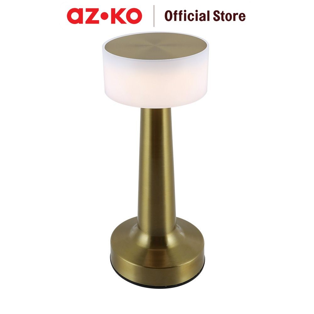 AZKO Eglare Tilde Lampu Meja Led Rechargeable Decorative Table Lamp Lampu Dekorasi Meja Serbaguna Al