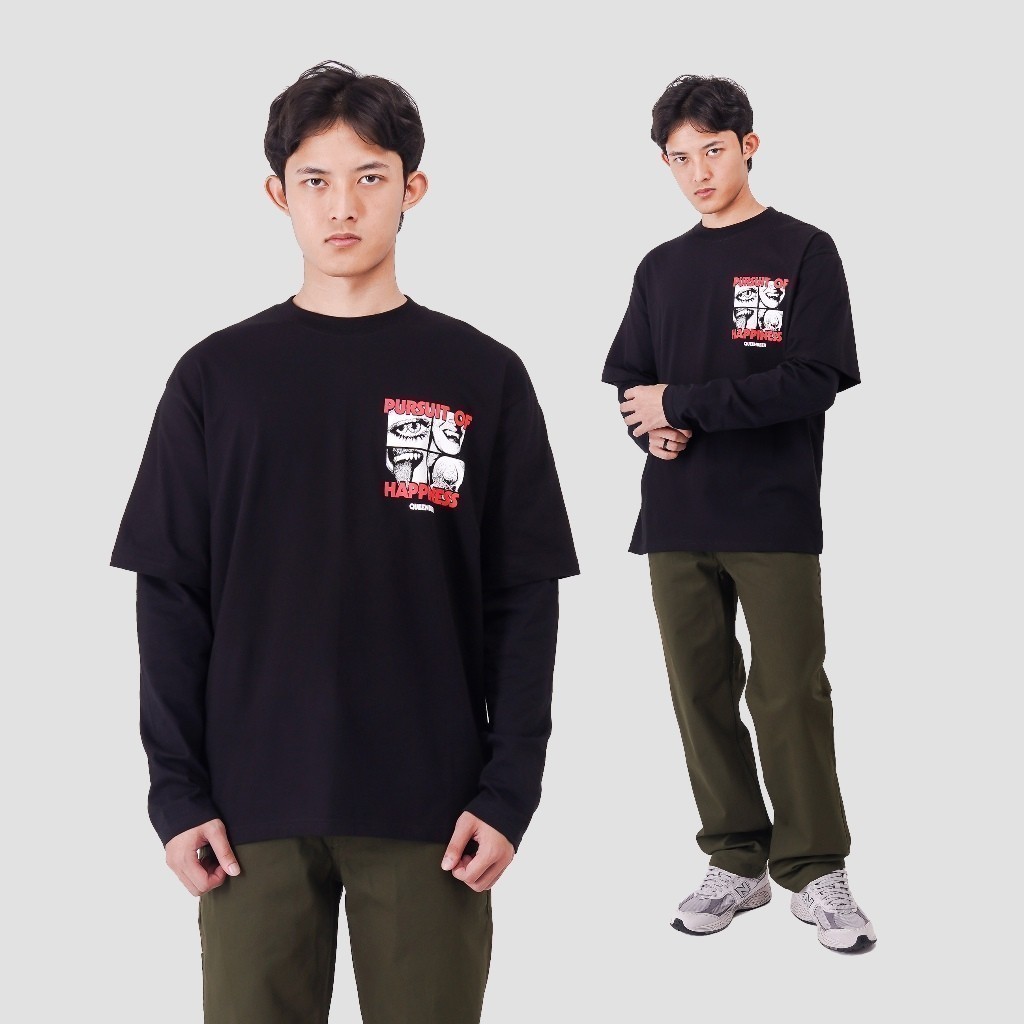 Queenbeer - T-shirt Pursuit Extend Black