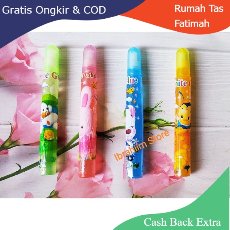 Promo LEM CAIR / LEM STICK CAIR / GLUE STICK / GLUE WHITE / LEM KERTAS By Rumah Tas Fatimah