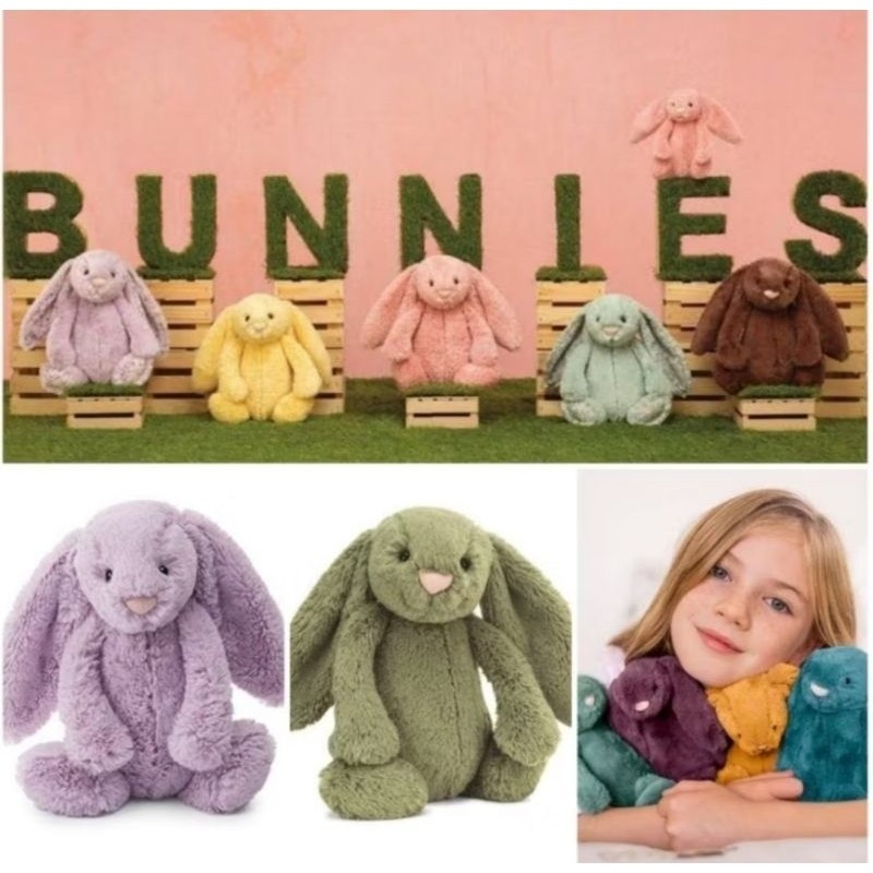 MJ78UJ JC Bunny Medium Warna Warni