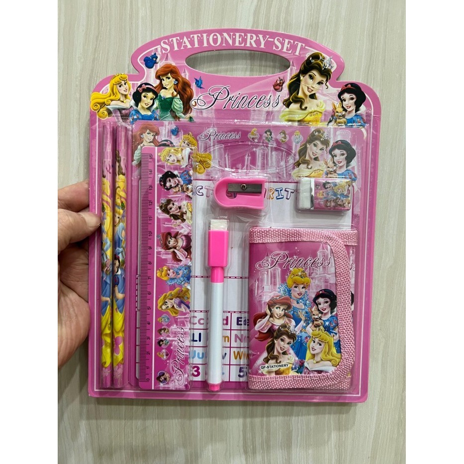 

ACEH.BRO 119346 Pensil Set Lengkap Alat Tulis Sekolah Lengkap Kado Anak Souvernir Anak - MICKEY MOUSE