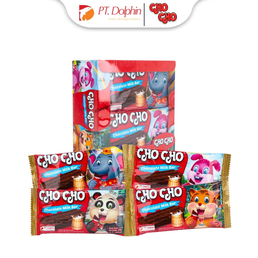 

Cho Cho Milk Chocolate Box - Karakter 20gr