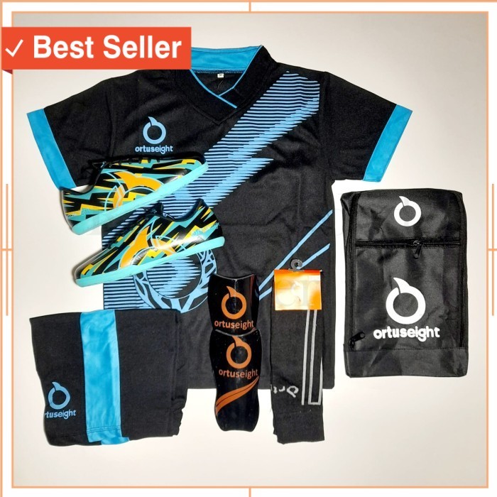 Bahan Tebal Bagus Awet Meresap Keringat Baju Murah Sport Olahraga /PAKET KOMPLIT 5 SET SEPATU FUTSAL