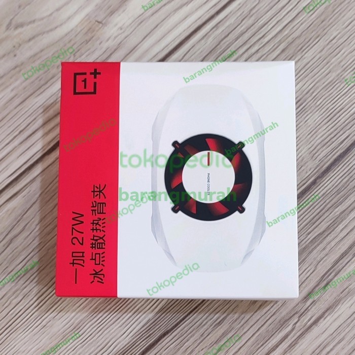 ✨LARIS✨ -Oneplus Mobile Gaming Cooling 27W Kipas Pendingin Dual TEC Dual Chip - Garansi 2Hari, White