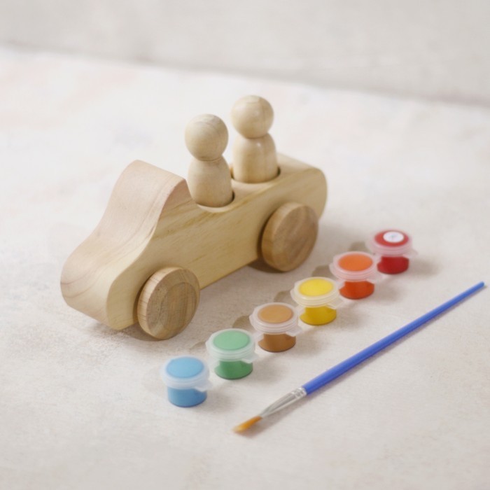 DIY Wooden Car  | Lettering and Life