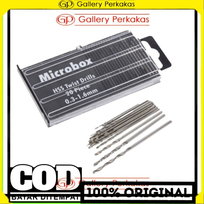 Mata bor microbox 20pcs mata bor mini high speed