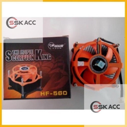 Fan Processor Scorpion King LGA 775 / Fan LGA 775 Scorpion King / Fan Processor LGA Baut SSKACC