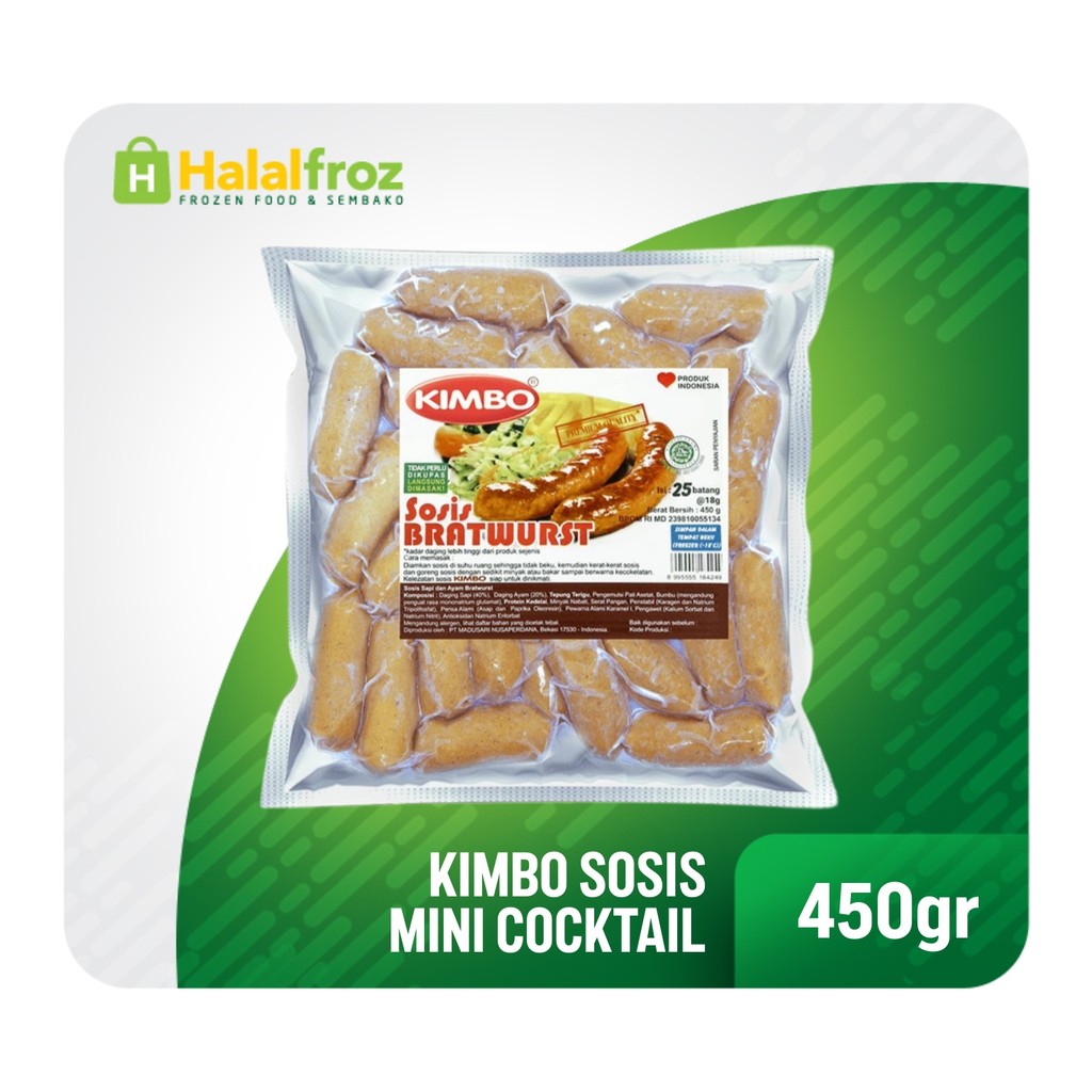 

Kimbo Sosis Mini Cocktail 450gr KBCO (18s)