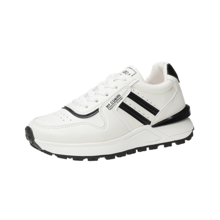 ✨HST.H✨ - PROMO SRC Sepatu Sneakers Wanita ELENA Sepatu Casual Sport Running Wanita Ootd - Putih/Hit