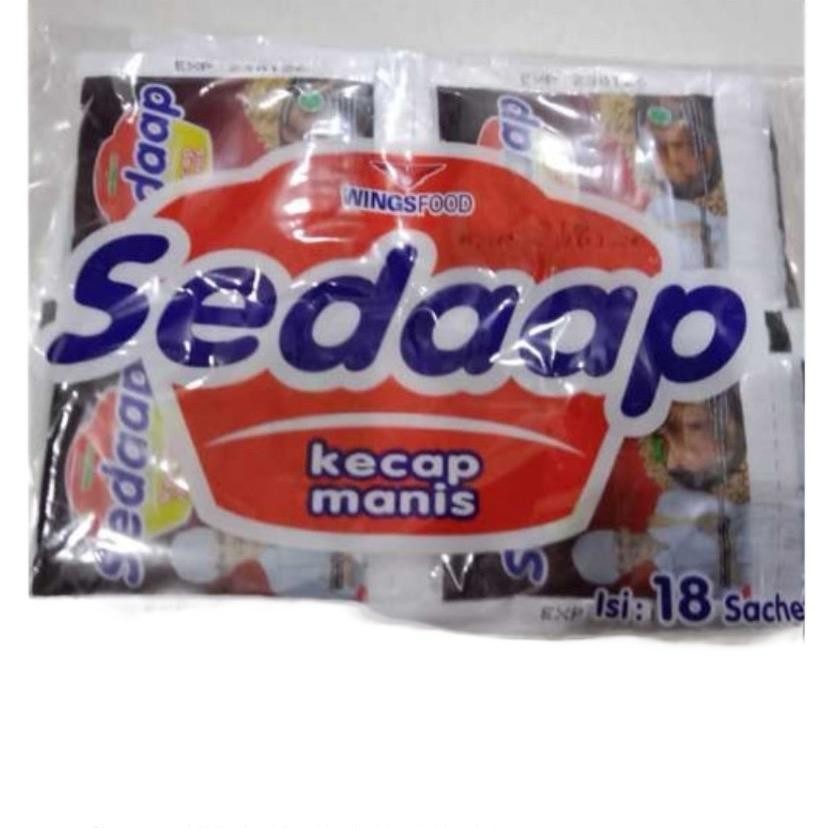 

Kecap manis SEDAAP 18pcs 10Ml Murah