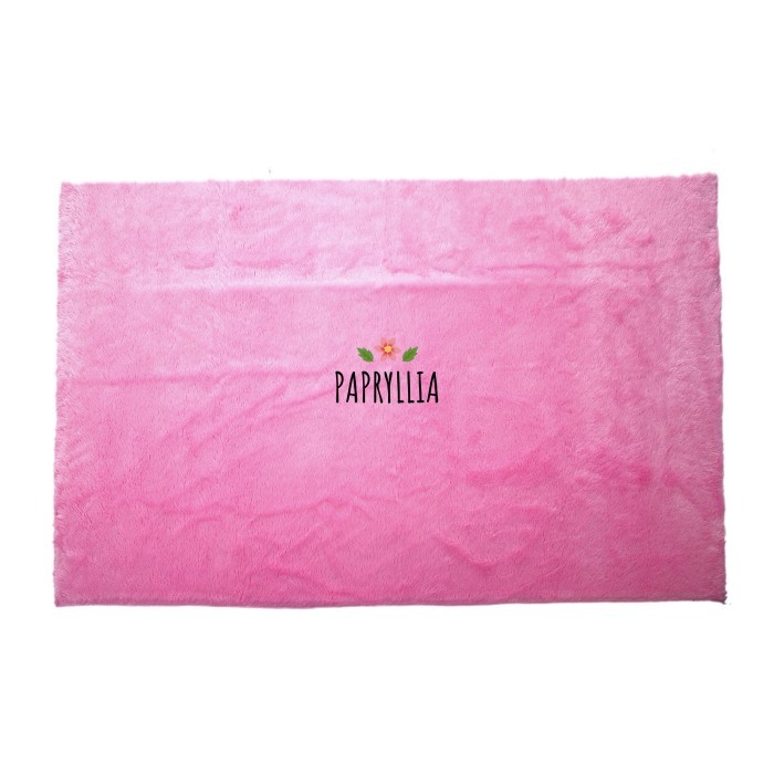 Kain Bulu Rasfur Lembut ukuran 100x150cm Kain Bulu Untuk Alas Foto - Pink Muda