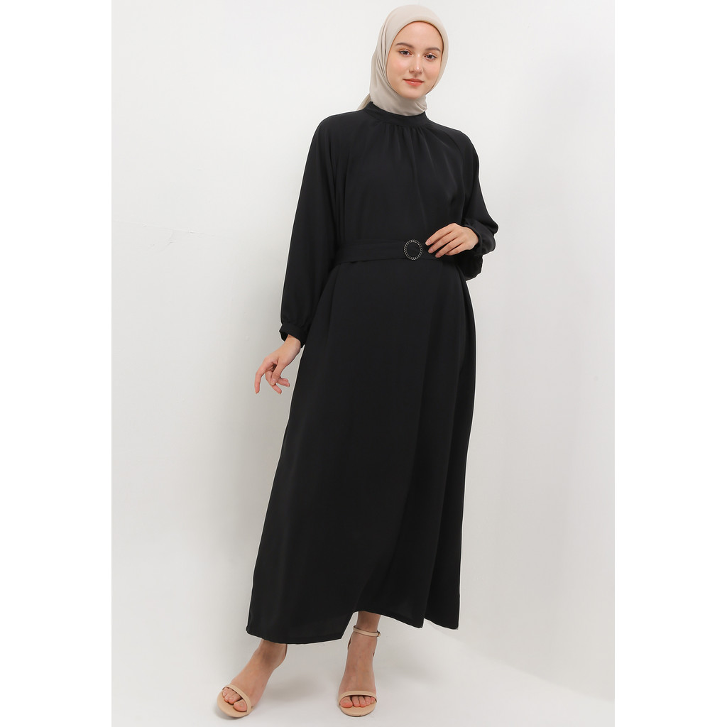 MFMW Lavelle Dress Gamis Hitam