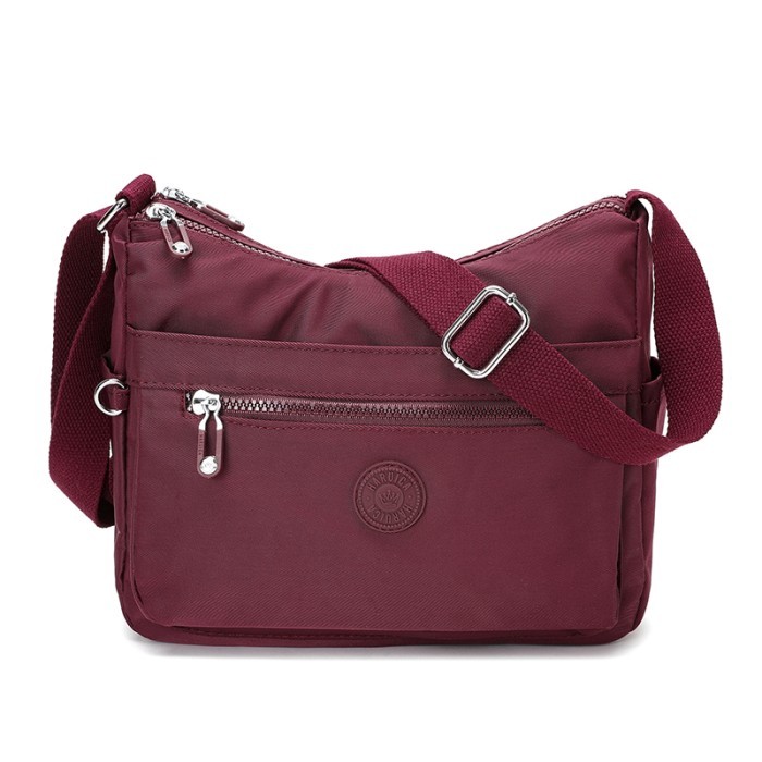 ✨HST.H✨ - DISKON Tas Selempang Wanita Haruica Bag 80162 - Wine Red