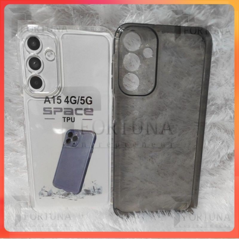 casing Case Casing Silikon SAMSUNG A15 4G/5G Case Silikon Clear Bening Transparan Pro Camera Space T