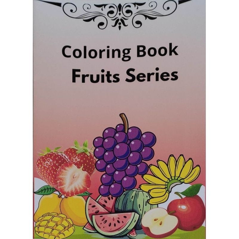 

Buku Mewarnai Buah/Coloring Book Fruits Series