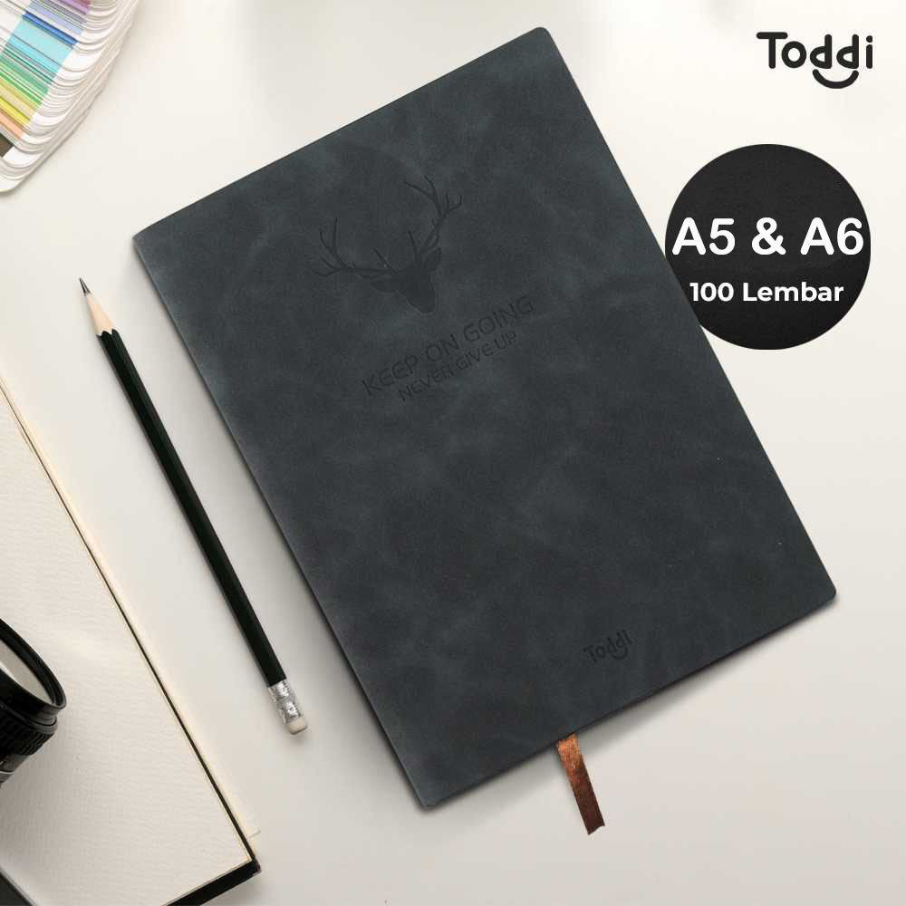 

Toddi Buku Jurnal Catatan Harian Notebook Diary Cover Kulit 200 Halaman CW-5026