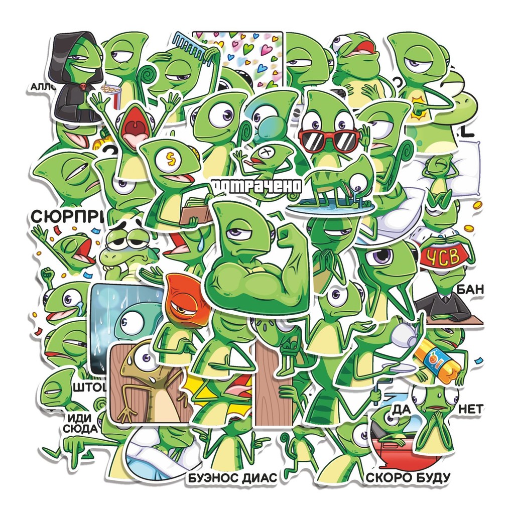 

COD 50 Pcs Stiker Champs Lucu Anti Air Untuk Dekorasi Notebook Sepeda Skateboard Handphone