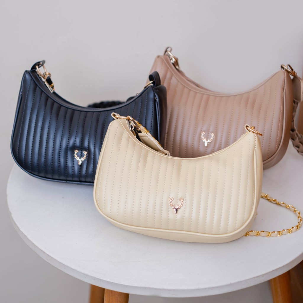 [PROMO SPESIAL] Tas Selempang Wanita HOBO Aruna Handbag Tas Remaja Murah