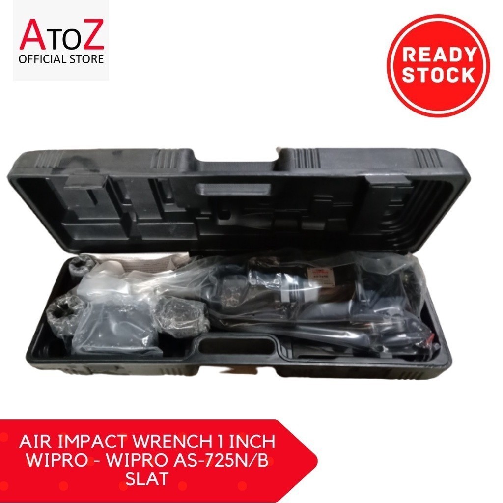 AIR IMPACT WRENCH 1 INCH WIPRO - WIPRO AS-725N/B SLAT
