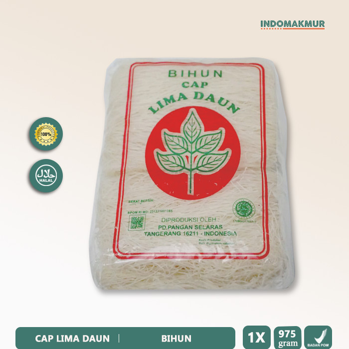 

Bihun Cap Lima Daun 975GR