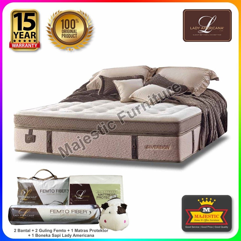 Kasur Spring Bed - Lady Americana Sovereign - Jogja