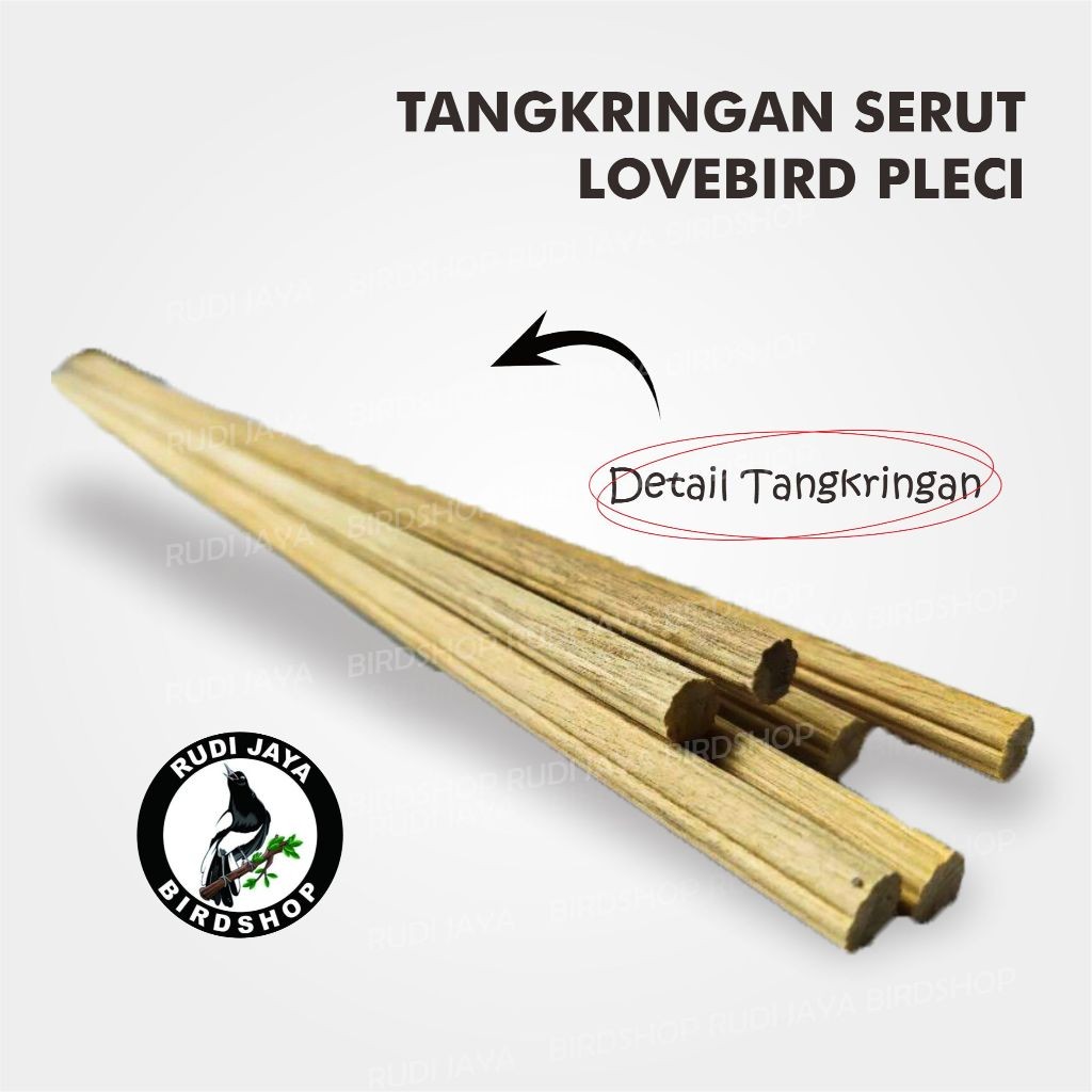 JUAL TANGKRINGAN SERUT 1 PCS BURUNG KECIL PANGKRINGAN KANDANG SANGKAR BURUNG KONIN BAHAN KAYU JATI