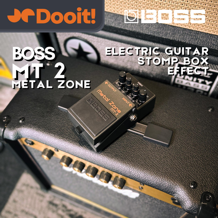 Boss guitar effect Metal zone / pedal efek gitar distorsi stomp box MT 2