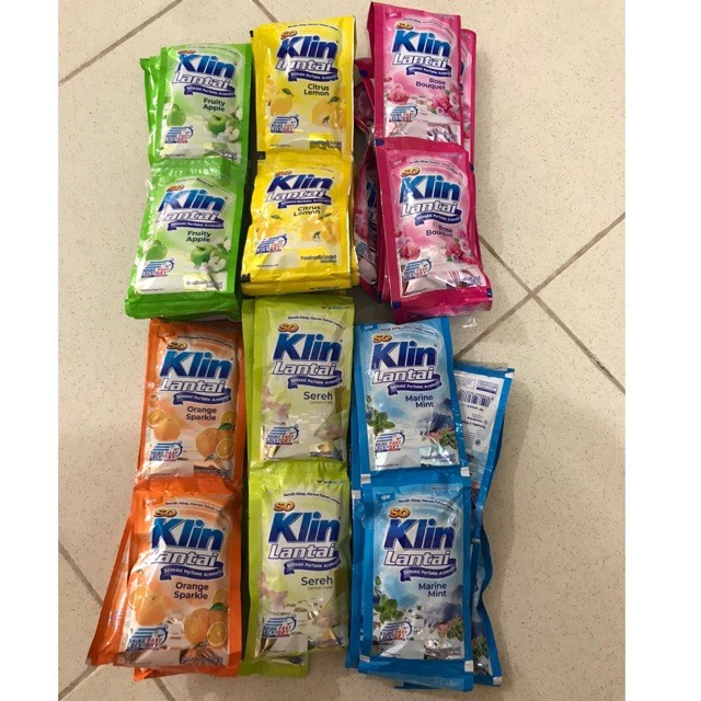 

120pcs (10 renceng) SOKLIN LANTAI SACHET / SO KLIN LANTAI RENCENG 25ml